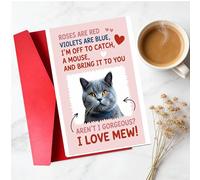 Funny Valentine's Day Card for Husband, Wife - Perfect for Family, Friends & Anyone | Unique Gift & Cute Decor Idea | Humorous Card for Birthdays, Anniversaries & More A63