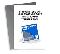 Funny Valentine's Day Card - Headache Tablets