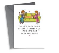 Funny Valentine's Day Card - There's Something Special Between Us