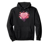 Funny Valentines Day Conversation Hearts Candy This Aint It Pullover Hoodie