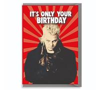 Funny Vampire Birthday Card Moody Retro Horror Cheeky Classic Banter Sarcastic 80s Cult Humour IN134