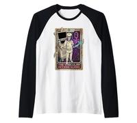 Funny Vascular Access Nurse Skeleton Tarot Card Raglan Baseball Tee
