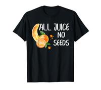 Funny Vasectomy All Juice No Seeds Fruit Pun for Men Dads Value Graphic T-Shirt
