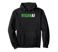 Funny Vegan AF Plant Based Vegetarian Keto Organic Diet Pullover Hoodie