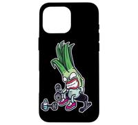 Funny Vegetable Bodybuilding Vegan Vegetarian L itness Case for iPhone 16 Pro Max
