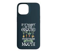 Funny Vegetable Vegetarian Quote Gardener Gardening Vegan Case for iPhone 15