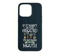 Funny Vegetable Vegetarian Quote Gardener Gardening Vegan Case for iPhone 15 Pro Max