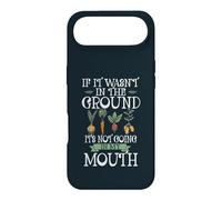 Funny Vegetable Vegetarian Quote Gardener Gardening Vegan Case for iPhone Air