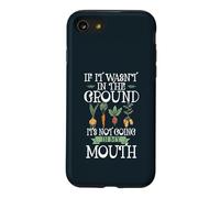 Funny Vegetable Vegetarian Quote Gardener Gardening Vegan Case for iPhone SE (2020) / 7/8