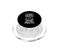 Funny Vegetable Vegetarian Quote Gardener Gardening Vegan PopSockets PopGrip for MagSafe