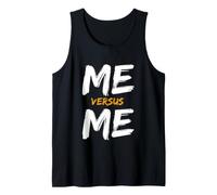 Funny Versus Self Aware Saying Sarcastic Tank Top
