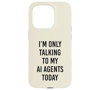Funny Vibe Coding AI Agent Developer Prompt Engineer Coder Case for iPhone 15 Pro