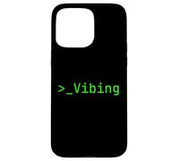 Funny Vibe Coding AI Agent Developer Prompt Engineer Coder Case for iPhone 15 Pro Max