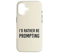 Funny Vibe Coding AI Agent Developer Prompt Engineer Coder Case for iPhone 16