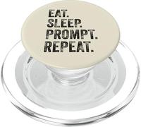 Funny Vibe Coding AI Agent Developer Prompt Engineer Coder PopSockets PopGrip for MagSafe