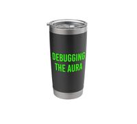Funny Vibe Coding AI Agent Developer Prompt Engineer Coder Stainless Steel Insulated Tumbler