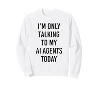 Funny Vibe Coding AI Agent Developer Prompt Engineer Coder Sweatshirt
