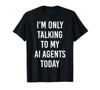 Funny Vibe Coding AI Agent Developer Prompt Engineer Coder T-Shirt