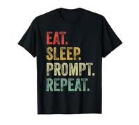 Funny Vibe Coding AI Agent Developer Prompt Engineer Coder T-Shirt