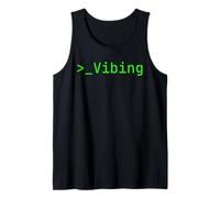 Funny Vibe Coding AI Agent Developer Prompt Engineer Coder Tank Top