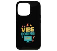 Funny Vibe Coding Quote Software Engineer Tech Humor Case for iPhone 13 Pro