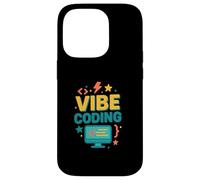 Funny Vibe Coding Quote Software Engineer Tech Humor Case for iPhone 14 Pro