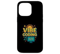 Funny Vibe Coding Quote Software Engineer Tech Humor Case for iPhone 14 Pro Max