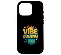Funny Vibe Coding Quote Software Engineer Tech Humor Case for iPhone 16 Pro