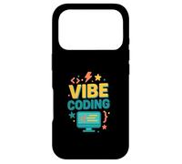 Funny Vibe Coding Quote Software Engineer Tech Humor Case for iPhone 17 Pro