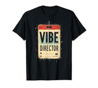 Funny Vibe Director ID Card Retro Corporate Office Humor T-Shirt