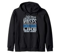 Funny Vibes Energy Drinks Raise My Vibrations Zip Hoodie
