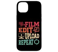 Funny Video Editing Filmmaking Retro Editor Cinematography Case for iPhone 14 Plus