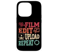Funny Video Editing Filmmaking Retro Editor Cinematography Case for iPhone 14 Pro