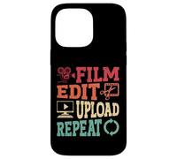 Funny Video Editing Filmmaking Retro Editor Cinematography Case for iPhone 14 Pro Max