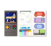 Funny Video Game Sticky Notes Set 440 PCS Small Gaming Sticky Notes with Adhesive Paper Funny Notes Pads Kawaii Kids Stationary for Boys Girls Gaming Party Boy Party Bag Fillers
