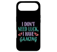 Funny Video Gamer Humor I Don’t Need Luck I Have Gaming Case for iPhone Air
