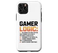 Funny Video Games Gamers Gaming Gamer Logic Case for iPhone 11 Pro