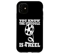 Funny Video Producer Joke - You Know The Struggle Is 4 Reel Case for iPhone 11