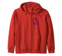 Funny Vietnamese "DU MA" Zip Hoodie