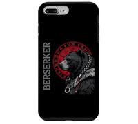 Funny Vikings Lovers Bear Norse Viking Compass Berserker Case for iPhone 7 Plus/8 Plus