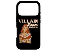 Funny Villain Lover Bookish Dark Romance Book Lover Case for iPhone 17 Pro