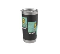 Funny Vincent Van Gogh Van Going Van Gone Self Portrait Stainless Steel Insulated Tumbler