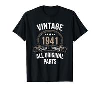 Funny Vintage 1941 Birthday for 78th Birthday T-Shirt