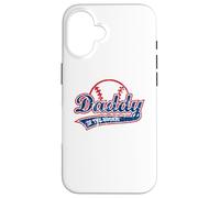 Funny Vintage Baseball Daddy of the Rookie Case for iPhone 16