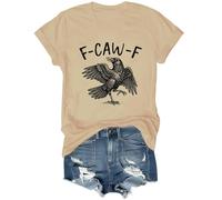 Funny Vintage Black Caw T Shirt Black Raven Vintage Crow Graphic T Shirts for Women Men