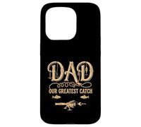 Funny Vintage Fishing Dad Gift Our Greatest Catch Case for iPhone 15 Pro