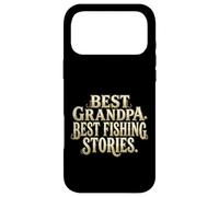 Funny Vintage Fishing Grandpa Gift Best Stories Case for iPhone 17 Pro Max
