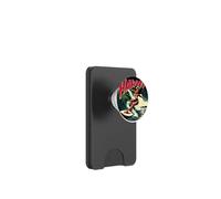 Funny Vintage Hawaii Surfing Girl PopSockets PopWallet for MagSafe