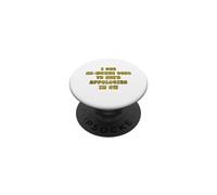 Funny Vintage "I Use Re-Morse Code To Send Apologies In CW" PopSockets Adhesive PopGrip