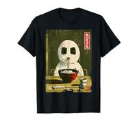 Funny Vintage Japanese Ghost Spooky Halloween Horror Ramen T-Shirt